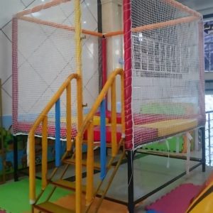 ترامپولین یک تخته صنعتی شادلین - ابعاد 4×2.5 متر