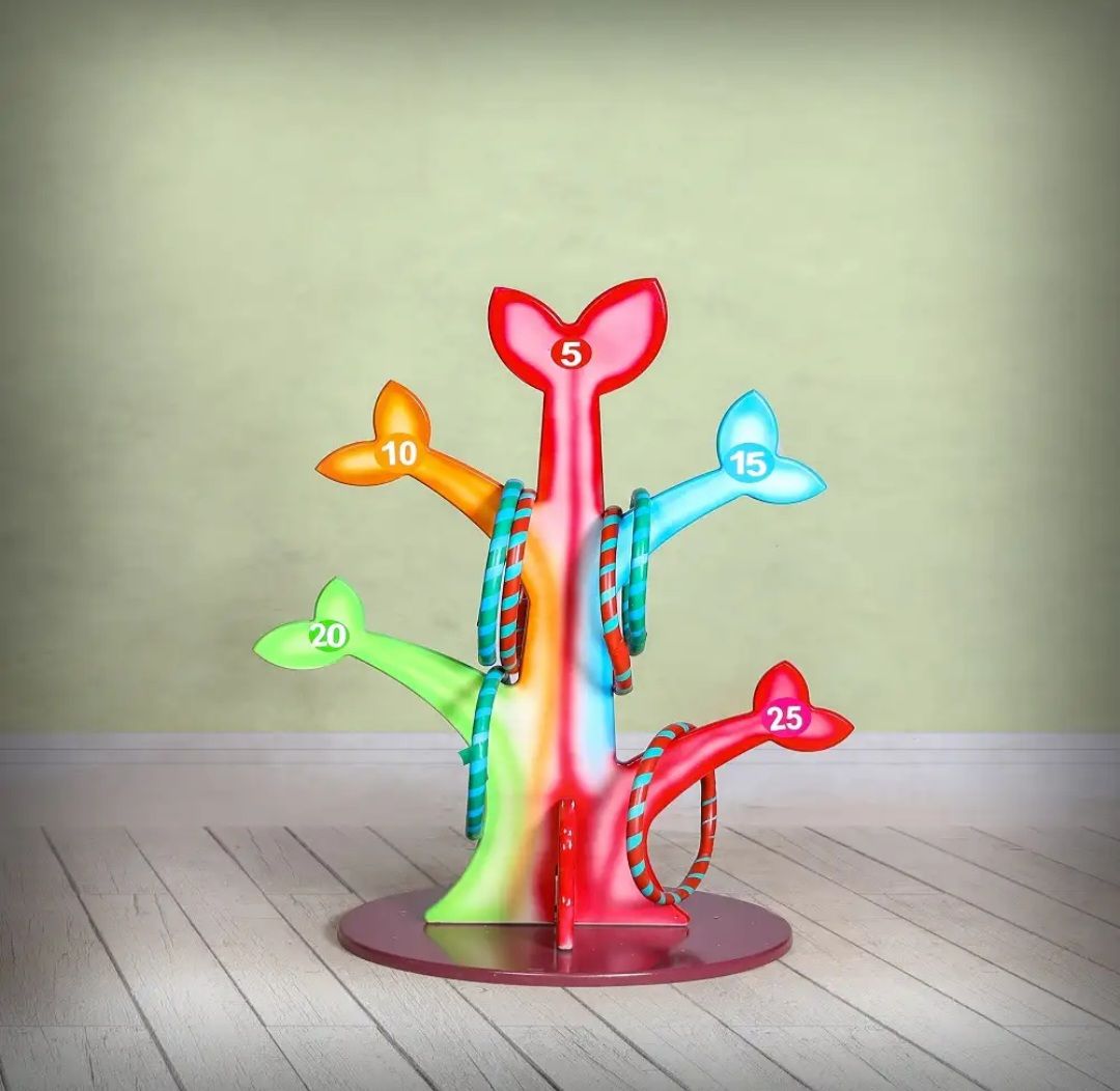 پرتاب حلقه کودکان شادلین - ابعاد ۵۰×۸۰ سانتیمتر