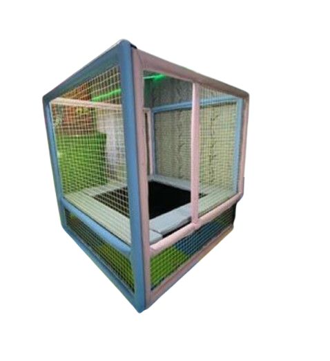 ترامپولین یک تخته شادلین | پروفیل 40×40 قفل دار - خانه کودک