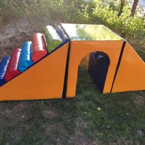 صخره نوردی دوطرفه بزرگ فومی کودک شادلین - رنگ‌های شاد