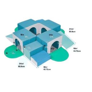 ست فومی پاستیلی الی | تونل دار | ابعاد ۲۴۰×۲۴۰ | ارتفاع ۴۰ سانتی‌متر | شادلین ست فومی پاستیلی الی شادلین با ابعاد ۲۴۰×۲۴۰ سانتی‌متر و ارتفاع ۴۰ سانتی‌متر، فضایی حرکتی-آموزشی با تونل‌های جذاب برای کودکان بالای ۳ سال طراحی شده است. این ست با رنگ‌بندی پاستیلی، محیطی پویا و ایمن برای رشد مهارت‌های حرکتی و شناختی کودکان فراهم می‌کند. مشخصات فنی ست فومی الی ویژگی مشخصات ابعاد کلی ۲۴۰ × ۲۴۰ سانتی‌متر ارتفاع ۴۰ سانتی‌متر مساحت اشغالی ۵.۷۶ متر مربع ویژگی خاص طراحی تونل دار چندگانه رنگ‌بندی پاستیلی (آبی، صورتی، بنفش، سبز ملایم) جنس بدنه فوم سرد با چگالی بالا جنس رویه چرم مصنوعی ضد حساسیت رده سنی ۳ تا ۸ سال تعداد تونل‌ها ۳ تونل با قطرهای مختلف ویژگی‌های منحصربه‌فرد طراحی تونل دار چندگانه سه تونل با قطرهای مختلف برای ایجاد تنوع در بازی و تقویت مهارت‌های مختلف ابعاد بهینه برای فعالیت گروهی ابعاد ۲۴۰×۲۴۰ سانتی‌متر مناسب برای بازی ۶-۸ کودک به صورت همزمان ارتفاع ایمن و کاربردی ارتفاع ۴۰ سانتی‌متر برای ایمنی کامل و امکان نظارت آسان مربیان رنگ‌بندی پاستیلی تحریک‌کننده استفاده از رنگ‌های پاستیلی که هم آرامش‌بخش و هم تحریک‌کننده خلاقیت هستند مشخصات تونل‌ها تونل اصلی (قطر ۵۰ سانتی‌متر) بزرگترین تونل برای حرکت راحت و بازی‌های گروهی تونل متوسط (قطر ۴۰ سانتی‌متر) مناسب برای تمرین هماهنگی بدن و حرکات کنترل شده تونل چالشی (قطر ۳۵ سانتی‌متر) ایجاد چالش حرکتی برای تقویت اعتماد به نفس کودکان مزایای آموزشی و روانشناختی تقویت مهارت‌های حرکتی درشت خزیدن، چهار دست و پا رفتن و حرکت در تونل‌ها، عضلات بزرگ بدن را تقویت می‌کند پرورش هماهنگی چشم و دست و پا حرکت در فضای محدود تونل‌ها، هماهنگی بین اعضای بدن را بهبود می‌بخشد تقویت درک فضایی و جهتیابی حرکت در مسیرهای مختلف تونل‌ها، مهارت‌های جهتیابی را توسعه می‌دهد پرورش اعتماد به نفس و ریسک‌پذیری سالم عبور موفقیت‌آمیز از تونل‌ها، حس accomplishment در کودکان ایجاد می‌کند تقویت مهارت‌های اجتماعی بازی گروهی در تونل‌ها، همکاری و تعامل بین کودکان را افزایش می‌دهد کاربرد در مراکز مختلف خانه‌های بازی مدرن ایجاد zone حرکتی-آموزشی جذاب برای کودکان پیش‌دبستانی مهدکودک‌های پیشرفته تجهیز سالن بازی با امکانات حرکتی متنوع و استاندارد مراکز کاردرمانی استفاده در جلسات درمانی برای بهبود مهارت‌های حرکتی کودکان مدارس ابتدایی تجهیز اتاق بازی و ورزش برای دانش‌آموزان پایه اول و دوم فضاهای عمومی تفریحی استفاده در فرهنگسراها و مراکز عمومی مخصوص کودکان ویژگی‌های فنی و ایمنی ساختار کاملاً فومی بدون هیچ چهارچوب سخت - ایمنی ۱۰۰% در حین بازی فوم سرد با استحکام بالا استفاده از فوم سرد با چگالی بالا برای تحمل فشار گروهی کودکان رویه ضد حساسیت پوشش چرم مصنوعی بهداشتی برای تماس مستقیم با پوست کودکان سوراخ‌های تهویه در تونل‌ها طراحی ویژه برای گردش هوا و ایمنی بیشتر در حین بازی لبه‌های کاملاً ایمن تمامی لبه‌ها به صورت گرد و نرم پرداخت شده‌اند مزایای ست فومی الی تنوع بازی: سه تونل مختلف برای تجربیات حرکتی متنوع ایمنی بالا: ارتفاع کم و ساختار کاملاً فومی ظرفیت گروهی: مناسب برای ۶-۸ کودک به صورت همزمان آموزش پویا: ترکیب بازی و یادگیری در یک محیط قابلیت شستشو: نظافت آسان و سریع طراحی جذاب: رنگ‌بندی پاستیلی و طراحی مدرن بازی‌های آموزشی پیشنهادی بازی "ماجراجویی در تونل‌ها" عبور از تمامی تونل‌ها به ترتیب و ثبت زمان بازی "مسیریابی هوشمند" پیدا کردن shortest path بین دو نقطه از طریق تونل‌ها بازی "کار گروهی تونلی" همکاری برای عبور همزمان از تونل‌های مختلف بازی "کشف گنج" پیدا کردن اشیای پنهان شده در مسیر تونل‌ها گارانتی و خدمات پس از فروش گارانتی جامع گارانتی ۱۸ ماهه برای کلیه اجزای مجموعه پشتیبانی فنی مشاوره رایگان برای چیدمان بهینه و استفاده آموزشی خدمات نصب ارائه خدمات نصب حرفه‌ای توسط تکنسین‌های مجرب سوالات متداول آیا این ست برای کودکان مبتلا به کلستروفوبیا مناسب است؟ بله، با توجه به ایمنی و دید مناسب داخل تونل‌ها، برای کاهش این ترس بسیار مناسب است. حداکثر ظرفیت همزمان چند کودک است؟ برای ۶-۸ کودک به صورت همزمان با ایمنی کامل طراحی شده است. آیا تونل‌ها قابل جدا شدن هستند؟ بله، تونل‌ها قابلیت جداسازی و چیدمان مجدد دارند. زمان تحویل این محصول چقدر است؟ زمان آماده‌سازی و ارسال ۱۰-۱۲ روز کاری می‌باشد. گارانتی شامل چه مواردی می‌شود؟ گارانتی ۱۸ ماهه در برابر defects ساختاری ارائه می‌شود. آیا برای کودکان با نیازهای ویژه مناسب است؟ بله، برای کودکان با اختلالات حرکتی و sensory issues بسیار مفید است. 🎯 برای دریافت مشاوره تخصصی و ثبت سفارش ست فومی پاستیلی الی، همین حالا با کارشناسان شادلین تماس بگیرید.